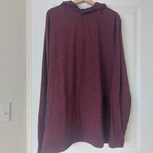 American Eagle Outfitters Active Flex Hoodie XL Burgundy
